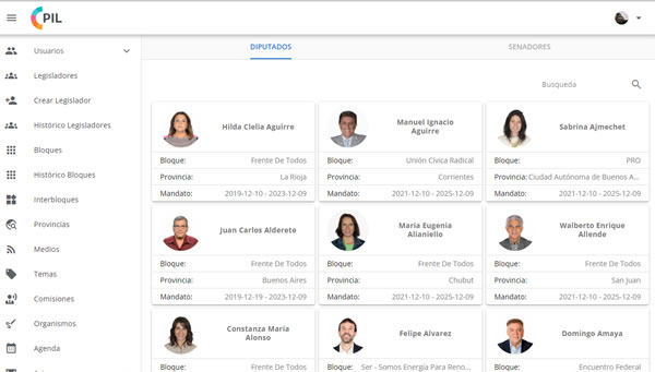 PIL - Plataforma de Información Legislativa